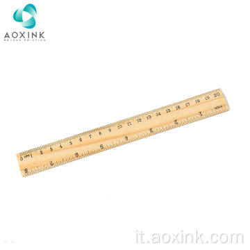 Ruler Wooden Custom Logo Custom School Kids Straight Stationary